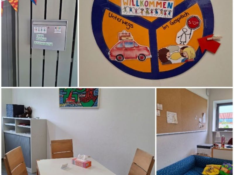 Dekoratives Bild eines Instagram Posts der Offenen Hilfen